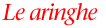 Aringhe
