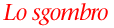 Sgombro